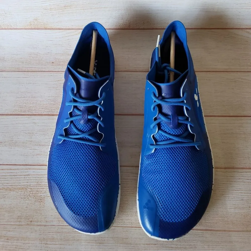 Vivobarefoot Primus Lite II R Vivid Blue Textile Walking Running Outdoor Sneaker